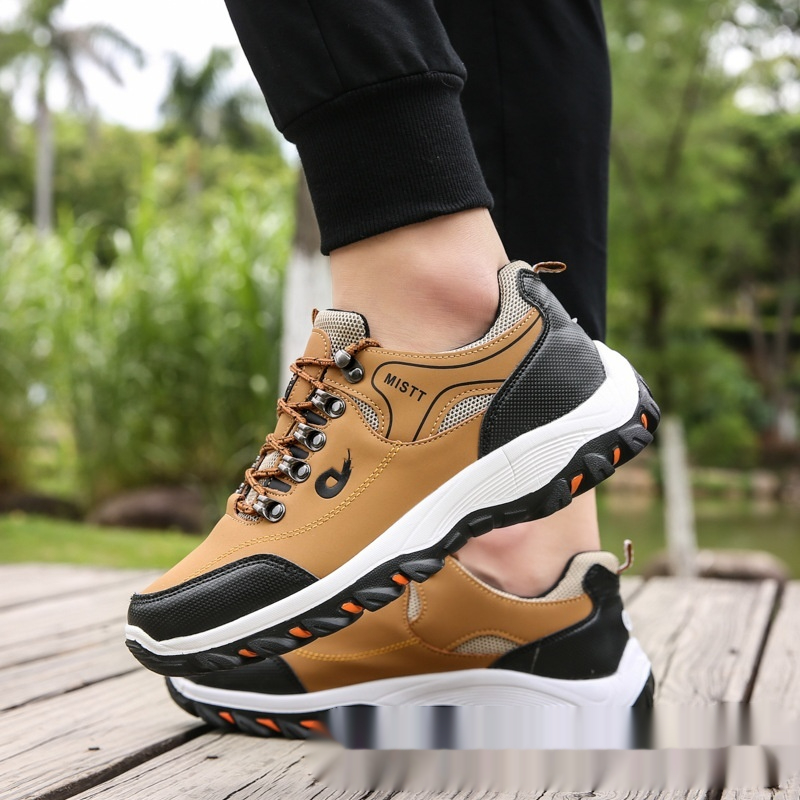 Mens Color-Block Hiking Shoes For Spring And Summer Outdoor Adventures foto 4