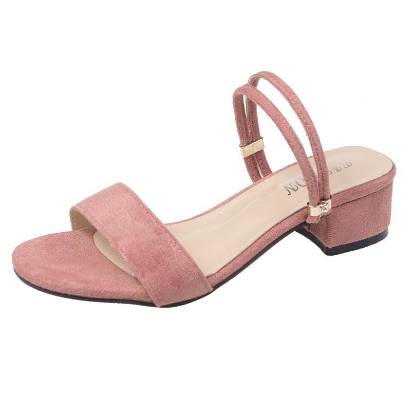 Women's Korean-style Low-heeled Sandals foto 4