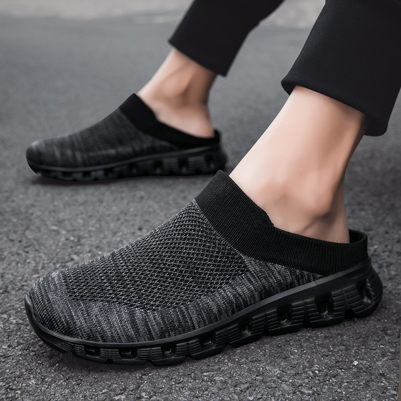 Flyknit Slip-on Loafers Sock Mesh Breathable Trendy Sports Casual Shoes foto 4