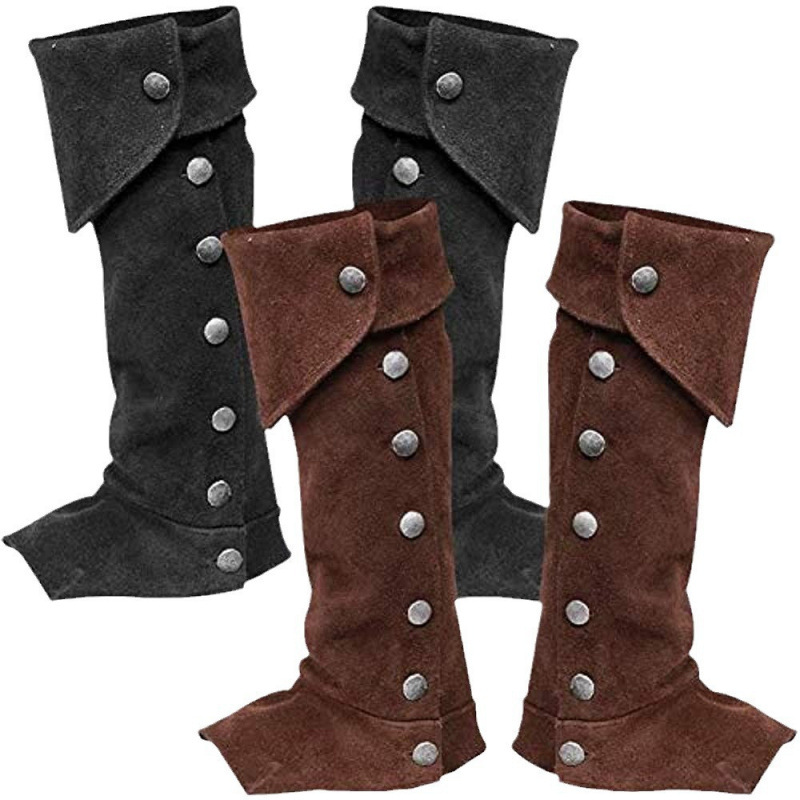 Men's Fashionable And Versatile Boot Covers With Buckles foto 4