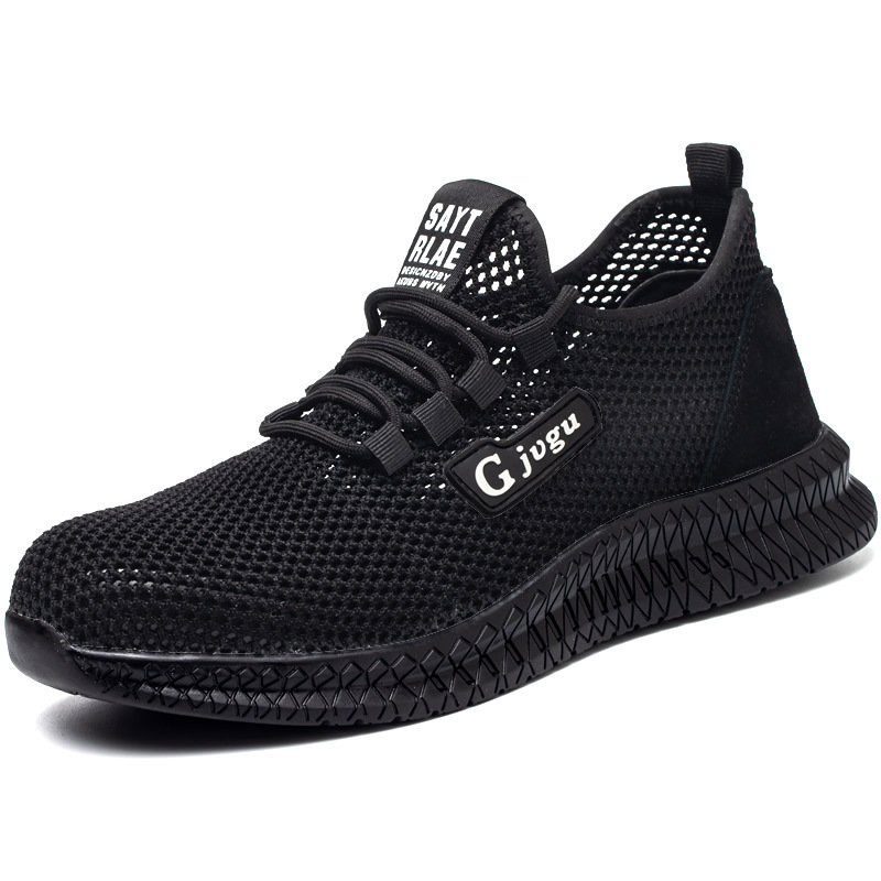 Men's Fashion Summer Breathable Work Shoes foto 2