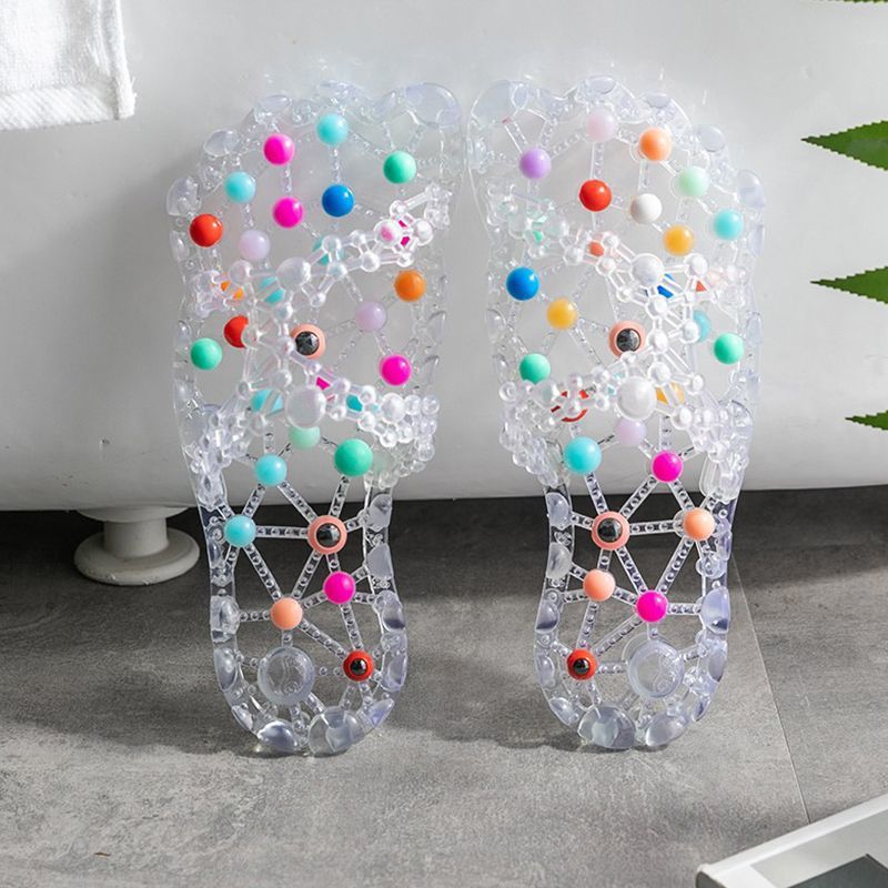 Summer Non-Slip Indoor Hollow-Out Foot-Massage Slippers For Women foto 5