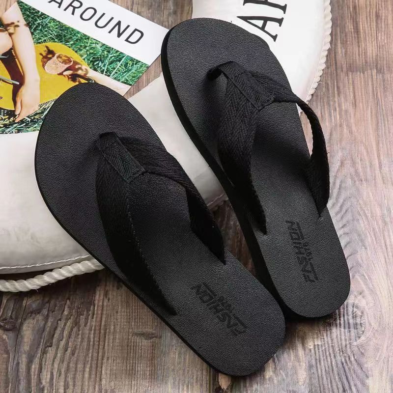 Men's Fashion Casual Beach Non-slip Flip-flops foto 4