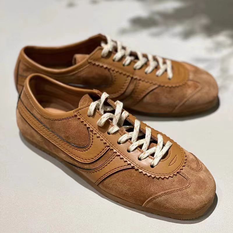 Genuine Leather Retro Women's New Autumn Casual Versatile Sneakers foto 2