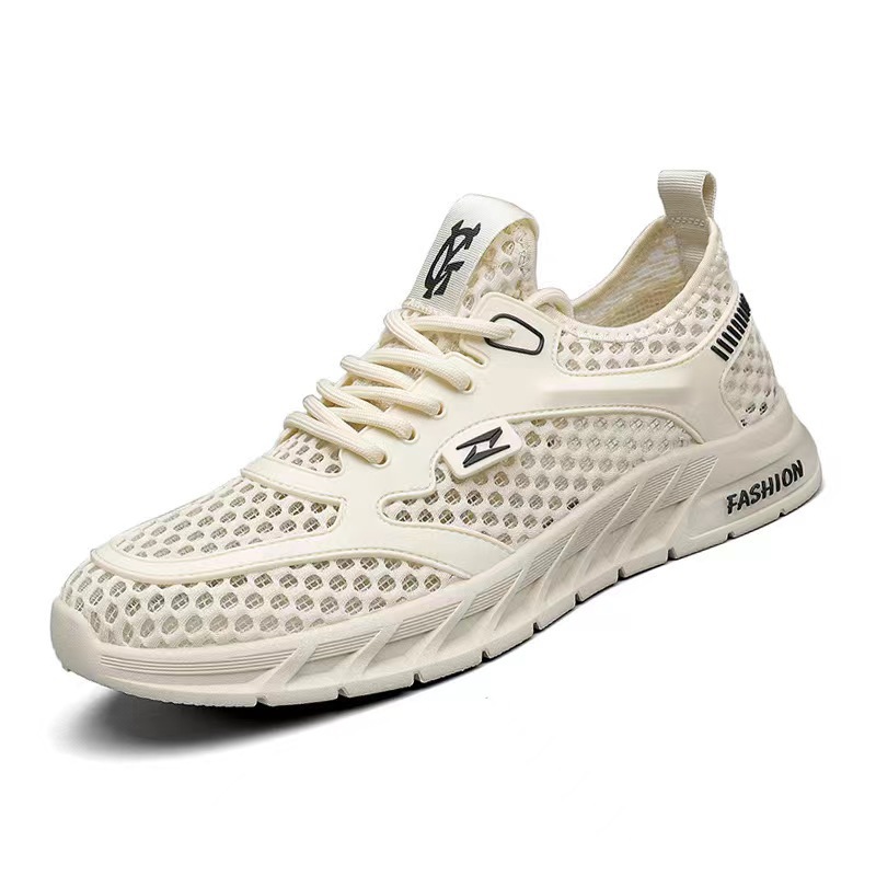 Men's Shoes Summer Hollow Breathable Casual Versatile Soft Bottom foto 5