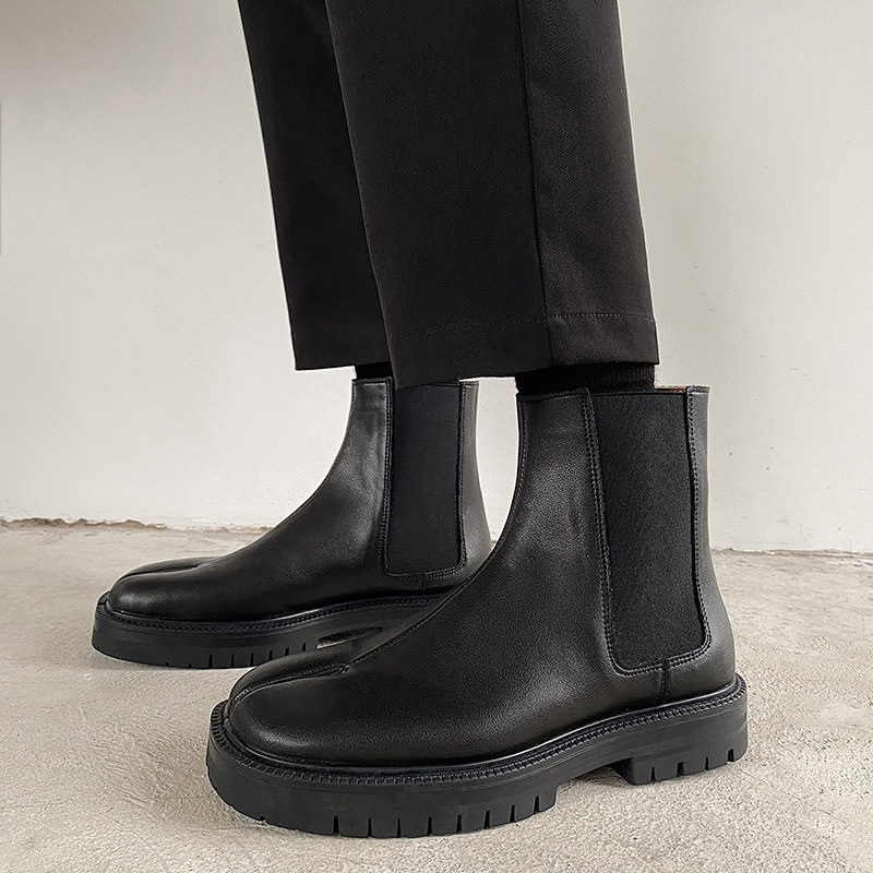 Men's And Women's British Chelsea Ankle Boots foto 4