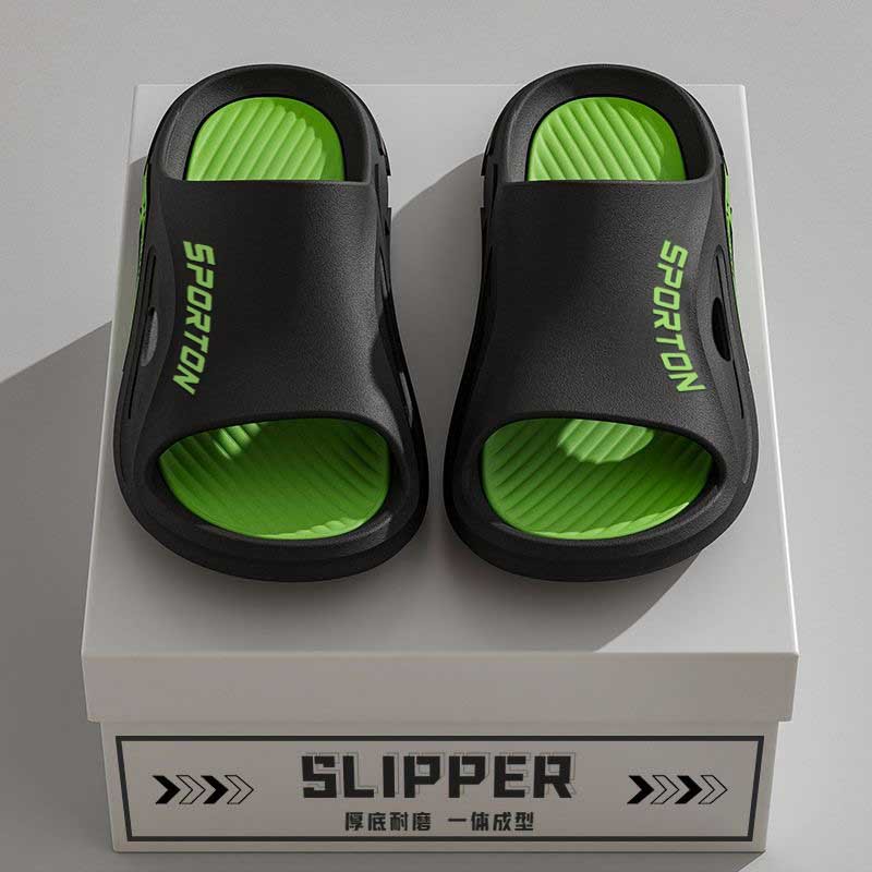 Fashionable Thick-soled Home Non-slip Slip-on Slippers foto 2