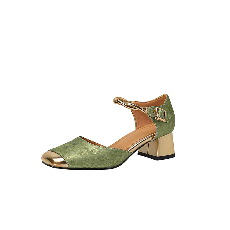 New Chinese-style Closed-toe Hollow-out Sandals For Women foto 5