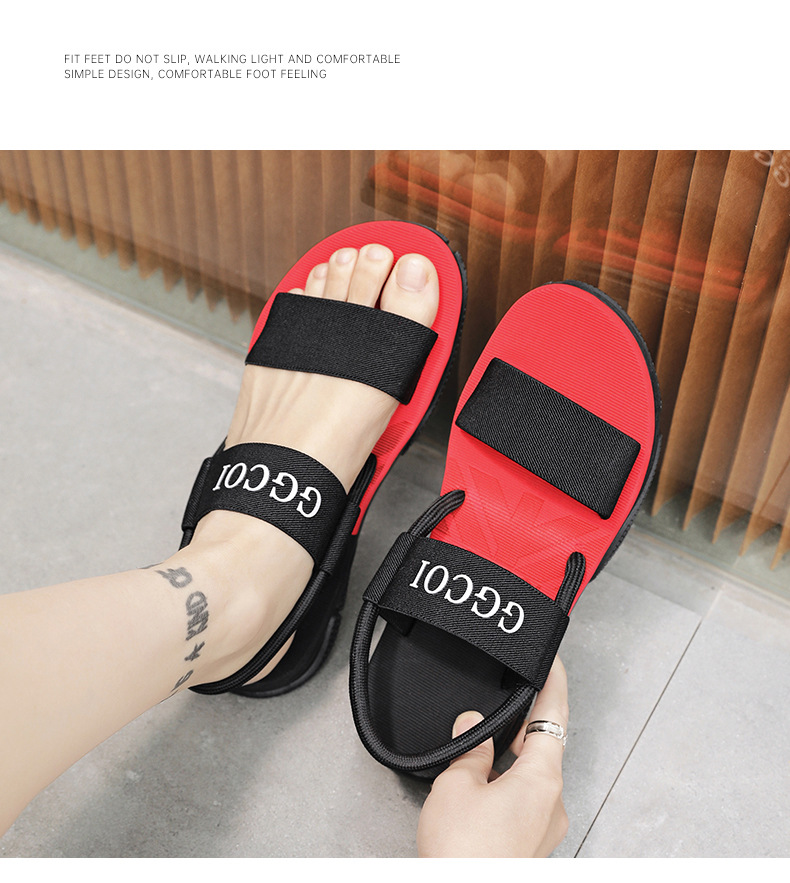 Men's Wear-resistant Flip-flops Sandals foto 2