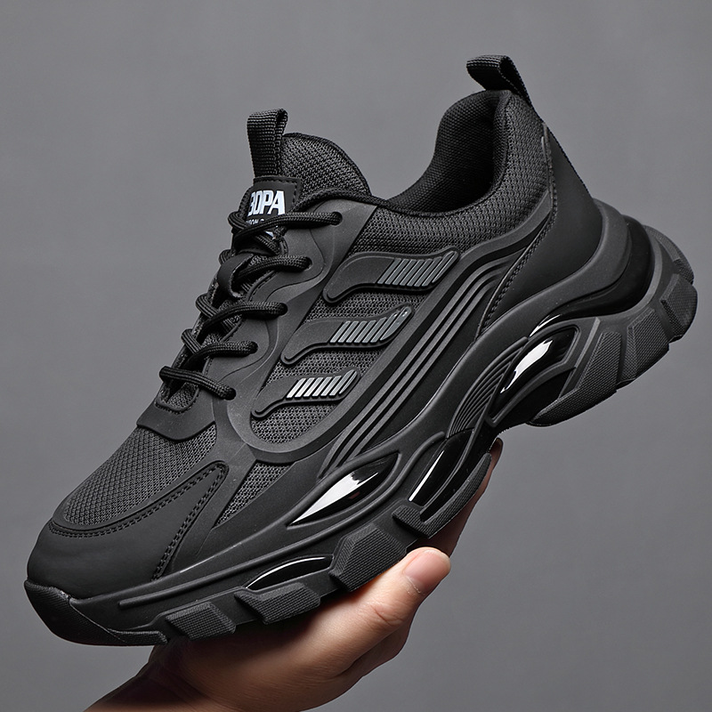 Men's Sneakers Stylish And Versatile Height-increasing Chunky foto 4