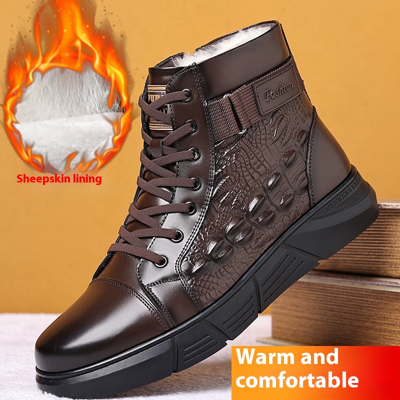 Fur Integrated Warm Snow Cotton Boots foto 2