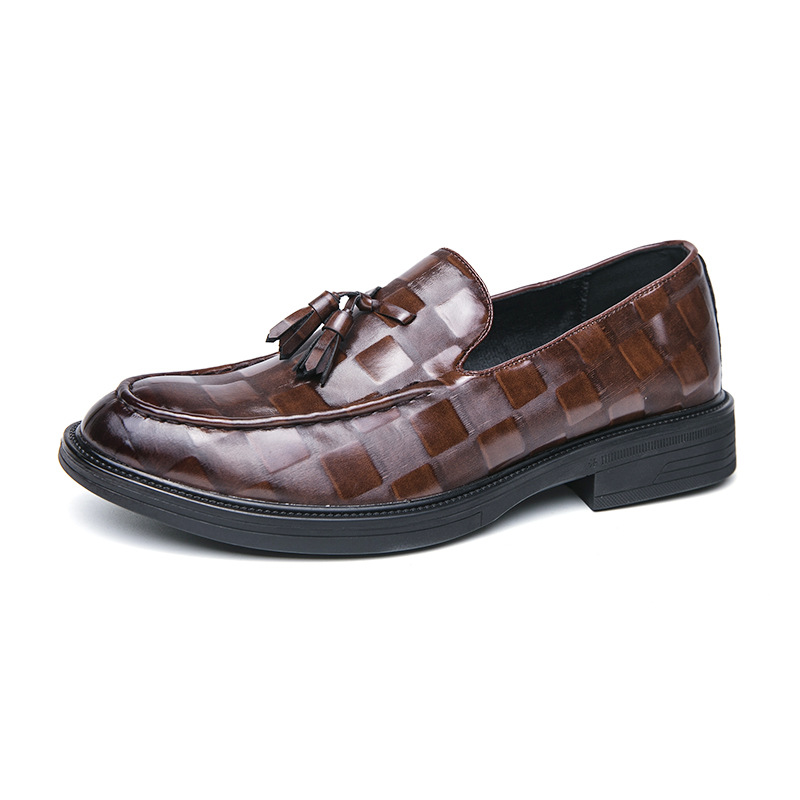 New Pointed-toe Slip-on Business Shoes foto 2