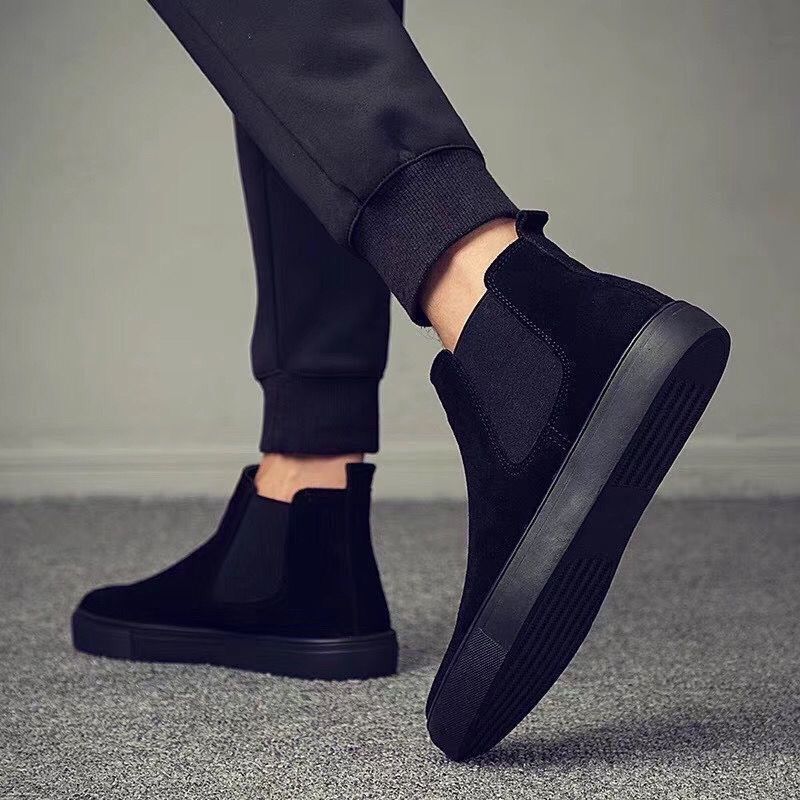 Autumn And Winter Warm Men's Casual All-matching Korean Cotton Shoes foto 5