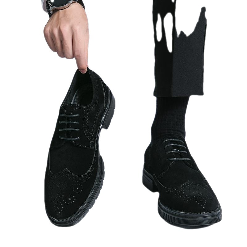 Leather Shoes Men's Formal Wear Business British Style Casual Summer foto 3