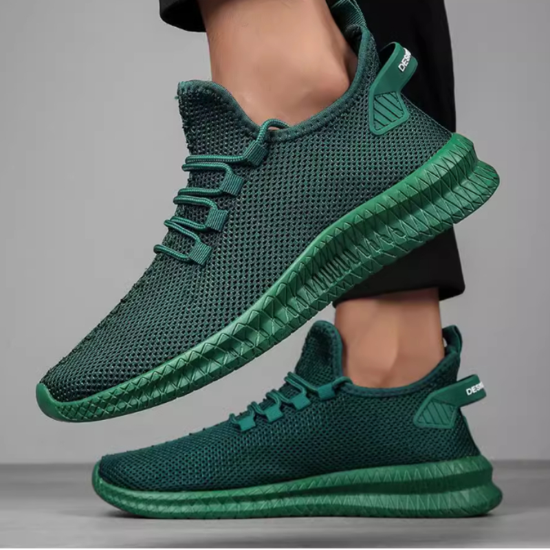 Summer Shoes Men's Sports Shoes Breathable Fly Woven Low Cut foto 3