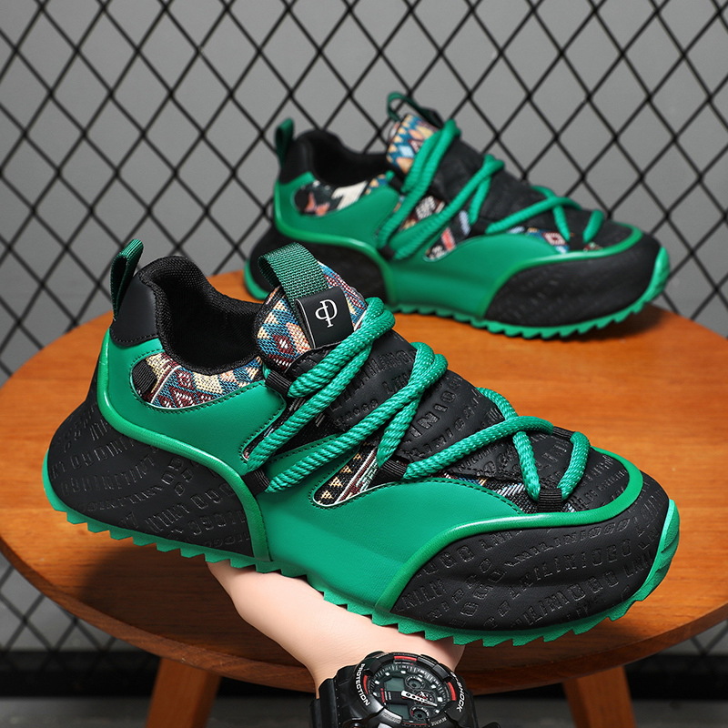 Hong Kong Style Men's Sports Casual Shoes All-matching foto 4
