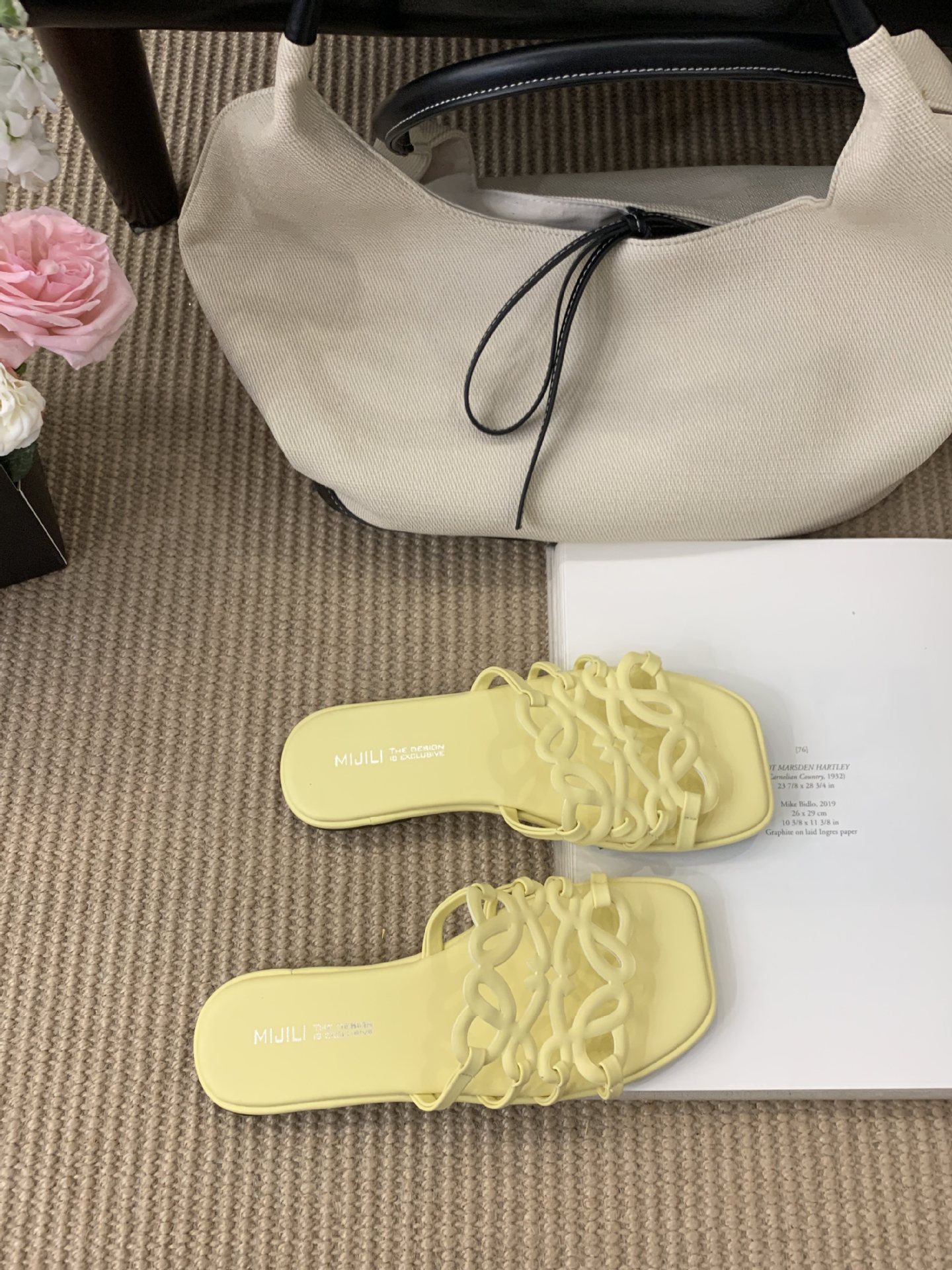Summer Roman Style Hollow-out Slippers Flat All-match Vacation Style Beach Slippers Women foto 4