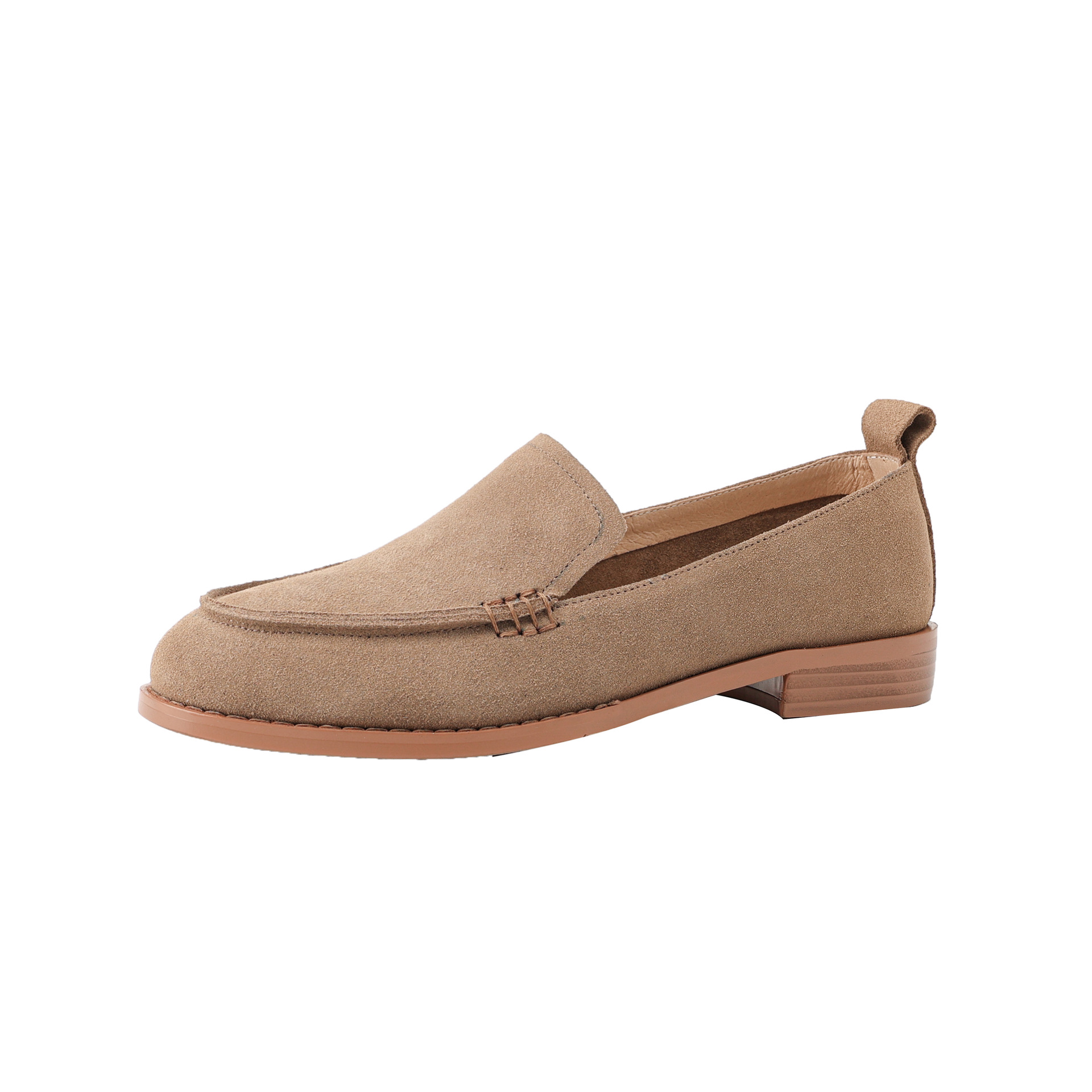 New Autumn Womens Shoes Chunky-heelLowheel Lowop Flats foto 5