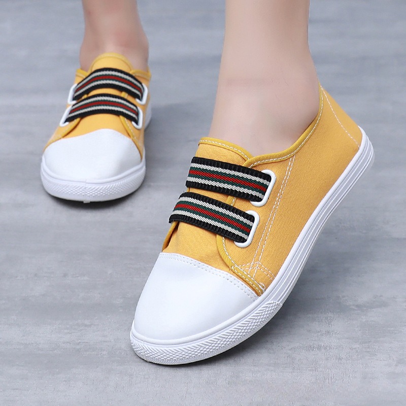 Breathable Non-slip Slip-on Canvas All-match Sneakers foto 2