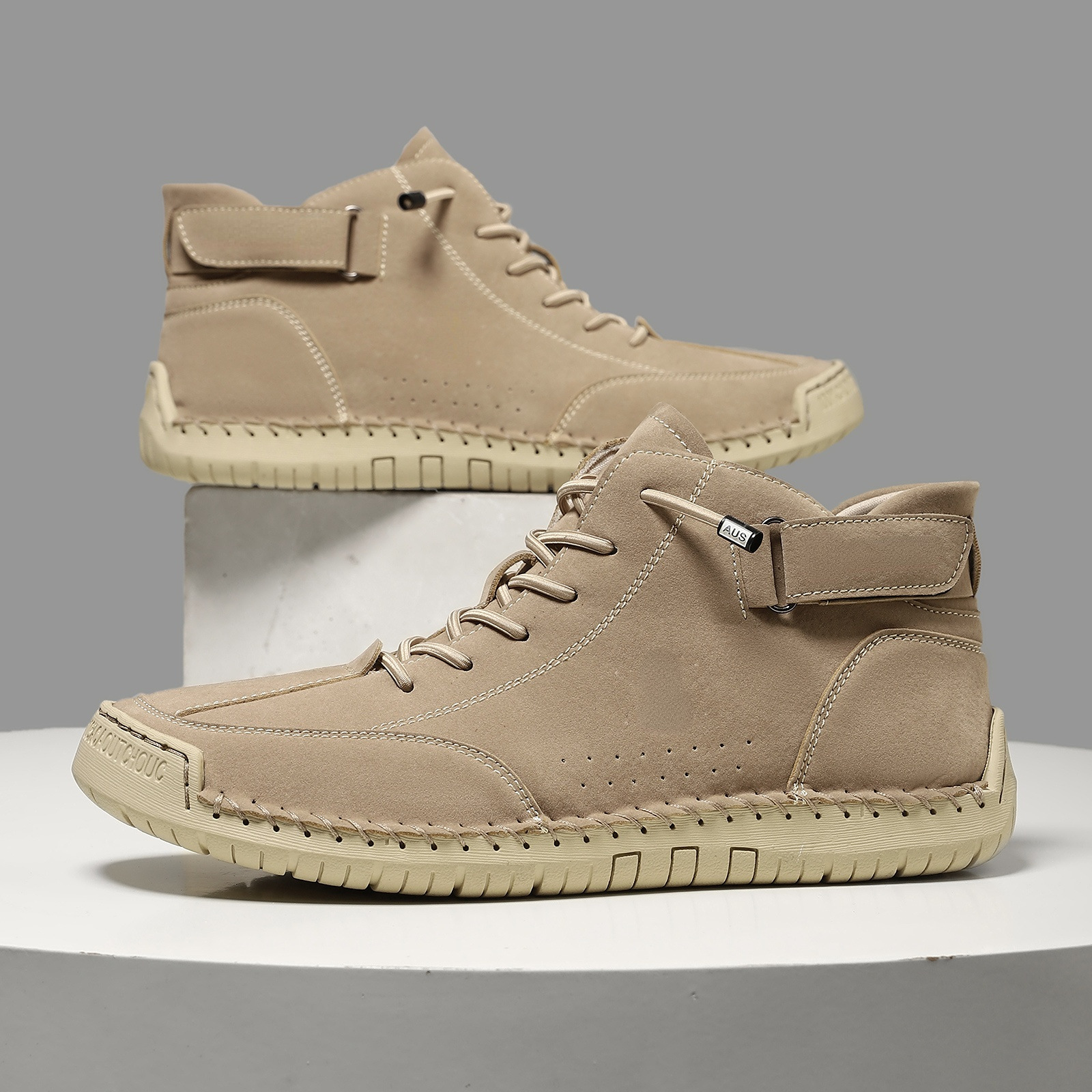 Handmade Stitching Martin Boots Spring High Top foto 4