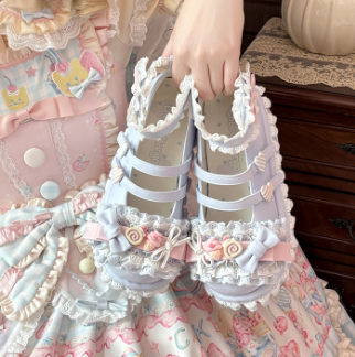 Round Head Platform Shoes Women foto 2