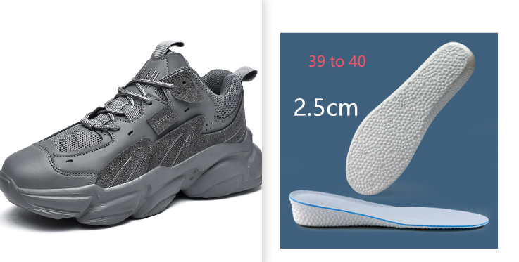 Men's Running Sneakers Platform Casual Daddy Shoes foto 5