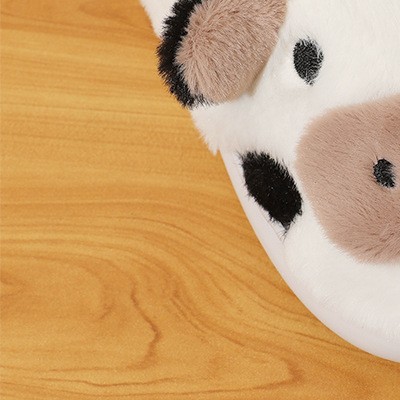 Cow Cotton Slippers Winter Plush Household foto 3