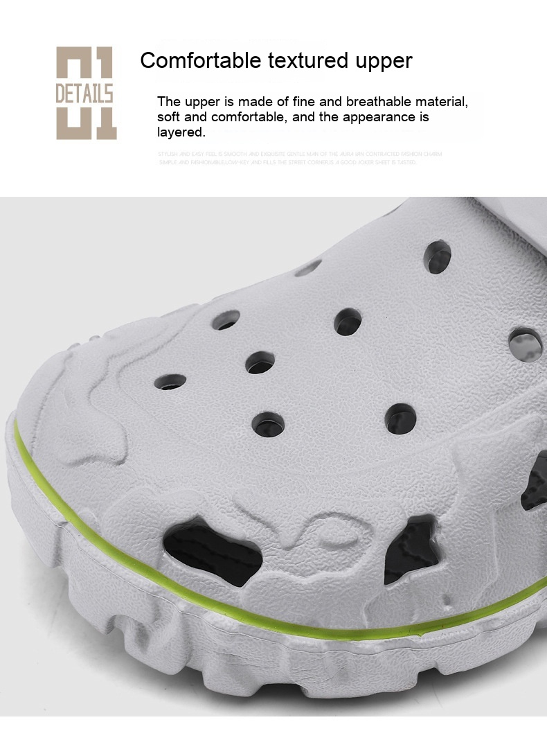 Breathable Soft Bottom Sports Beach Shoes Casual Two-way Wear Sandals foto 2