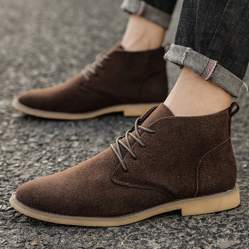 Men's Business Shoes And Boots Retro British foto 5