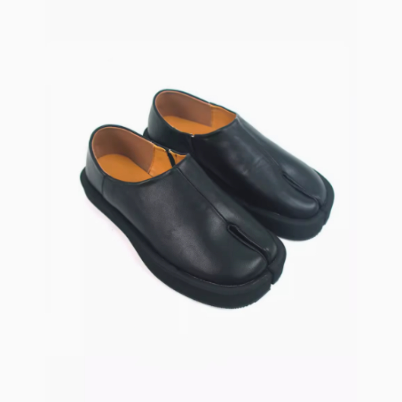 Split Toe Shoes, Men's And Women's Genuine Leather, Internet Famous Sheephoof Horse foto 5