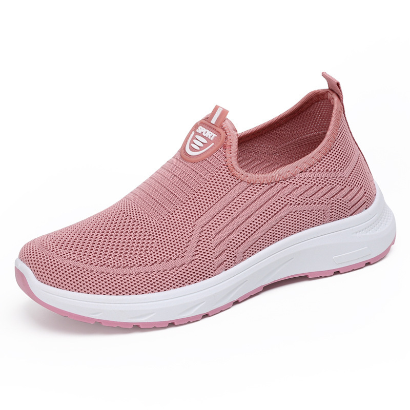 Women's Breathable Mesh Flyknit Single-layer Shoes foto 5