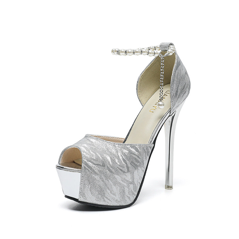 Waterproof Platform Hollow Fishmouth Sandal Woman