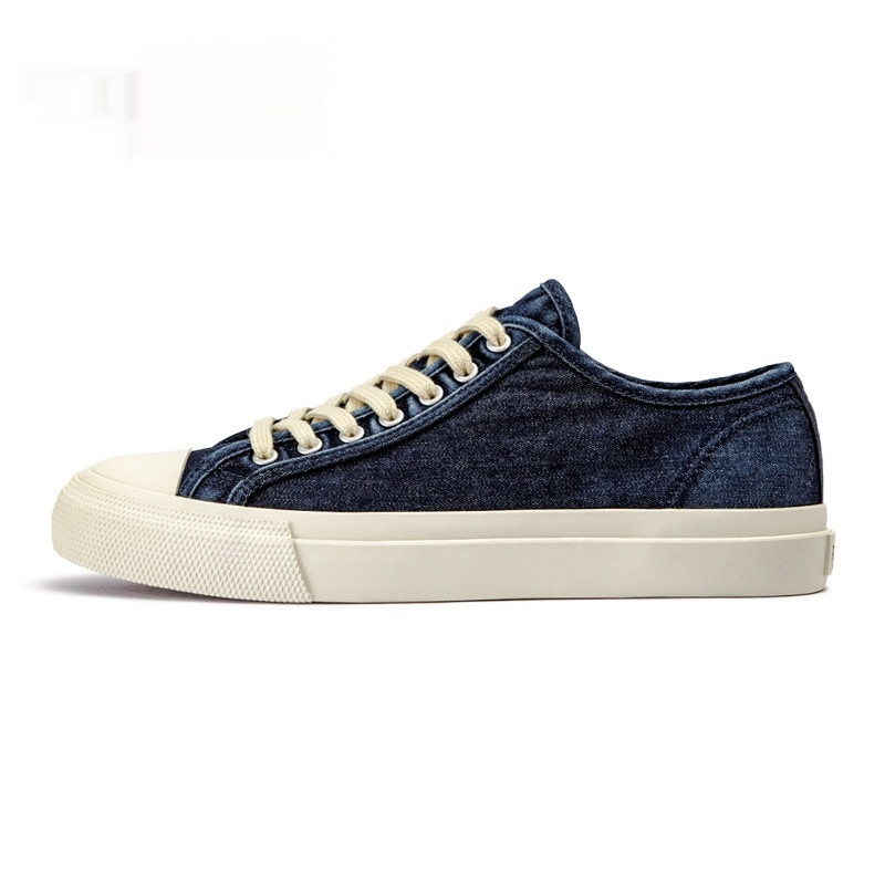 Washed Canvas Shoes Trendy Casual Retro Training Shoes Minority All-match foto 5