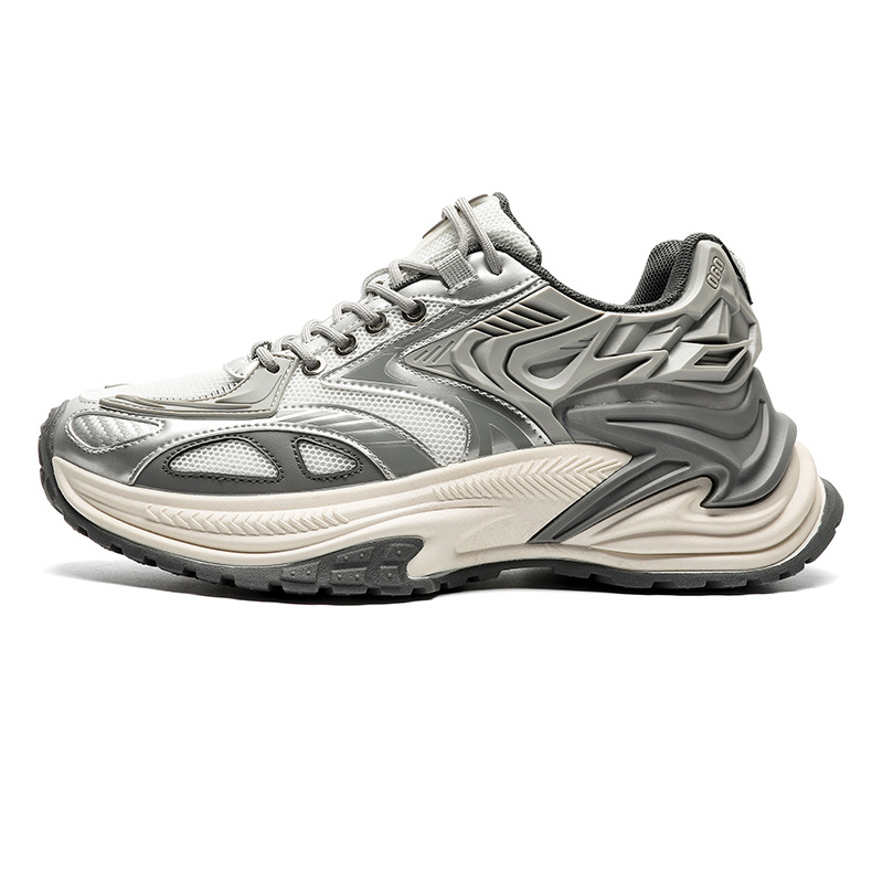 Breathable Casual Retro Sports Increased By Jogging Shoes foto 5