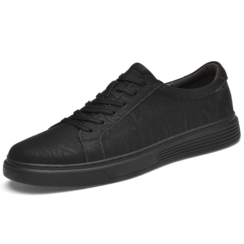 Plus Size Frosted Cowhide Board Shoes Men's Sports foto 3