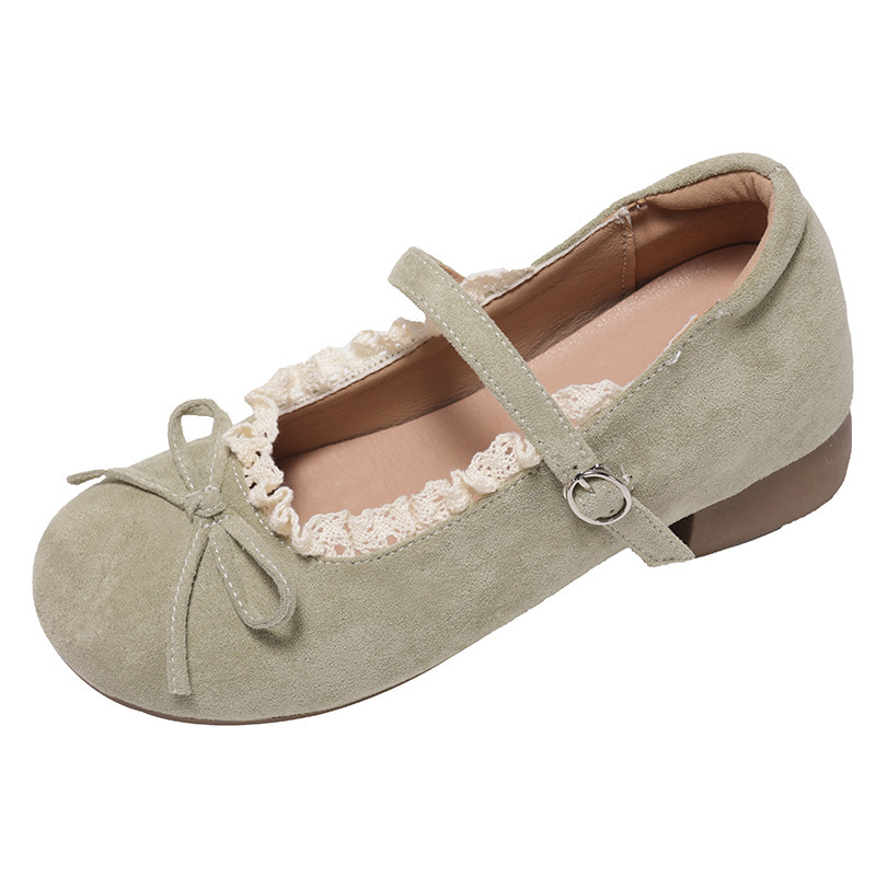 Versatile Vintage Chunky-heel Peep-toe Pumps For Women foto 4