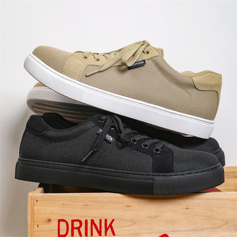 Plus Size Breathable Canvas Men's Sneakers foto 3