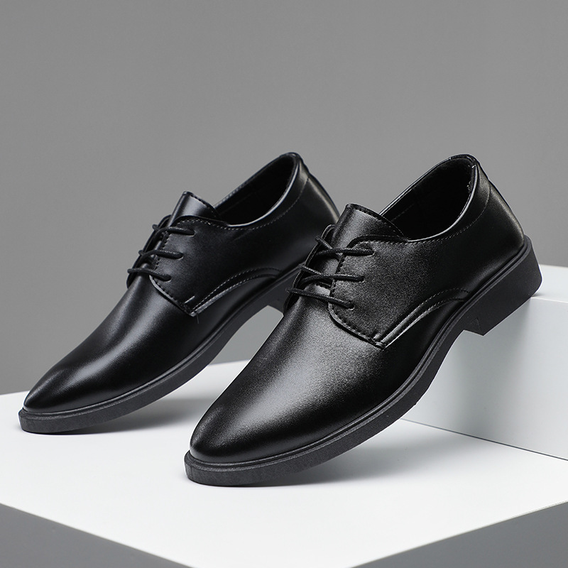 Plus Size Formal Leather Shoes Men's Shoes Pumps foto 2