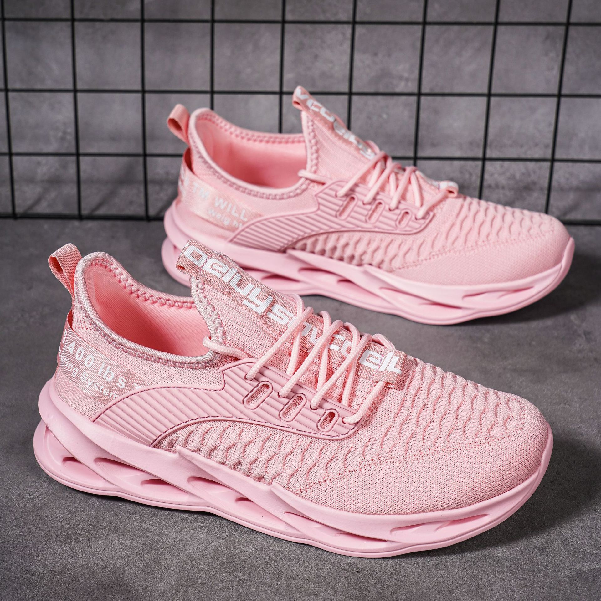 Casual FlyKnit Lightweight Women's Breathable Shoes foto 4