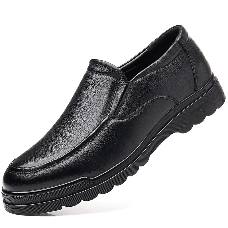 British Comfortable Soft Bottom Casual Men Genuine Leather Shoes foto 3
