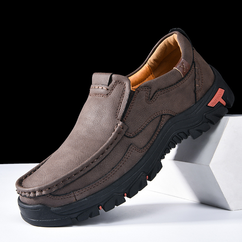 Men's Plus Size Casual Loafers Non-slip Breathable Latex Insole foto 4