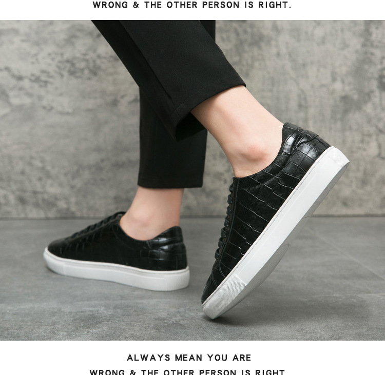 Wear-resistant Trendy Breathable Personality Fashion Casual Shoes Men foto 3