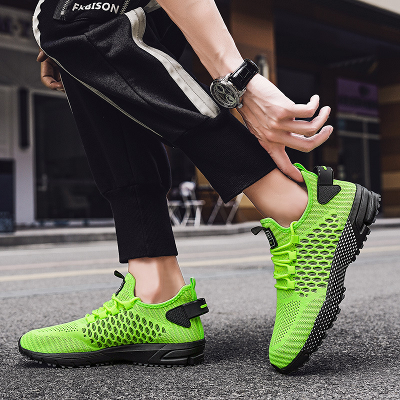 Hollow Thin Mesh Surface Mesh Shoes Men's foto 4