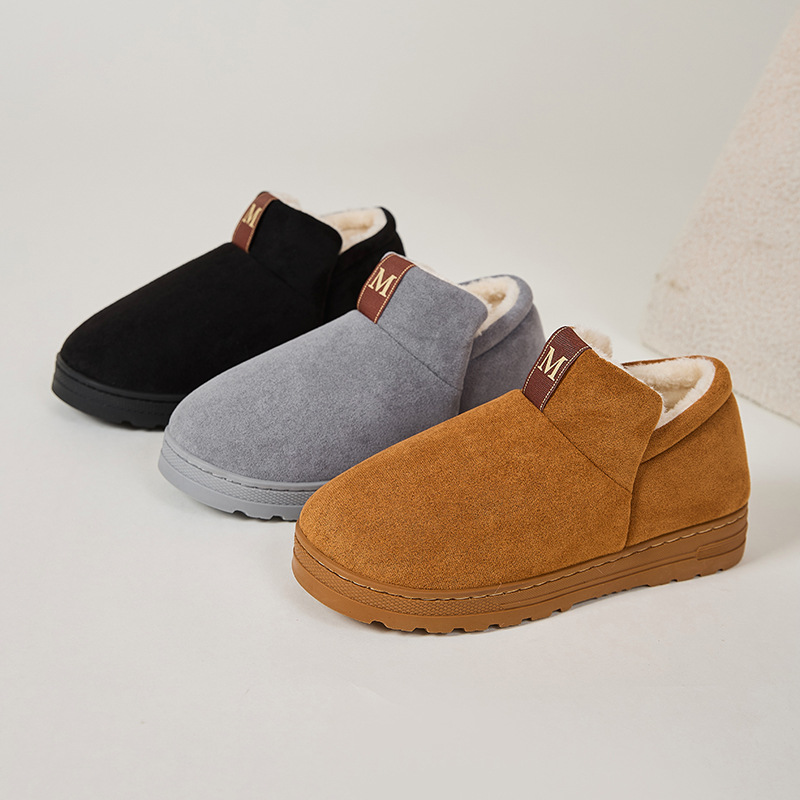 Non-slip Plus Velvet Thick Snow Boots Fashion Casual Cotton-padded Shoes foto 5