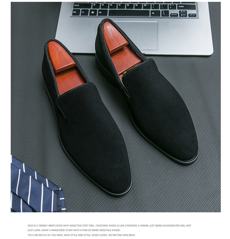 Men's Shoes British Business Fashion Leather Shoes foto 2