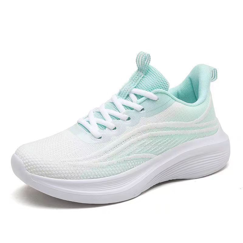 Light Mesh Breathable All-match Anti-skid Shock Absorption Soft Bottom Running Shoes foto 3