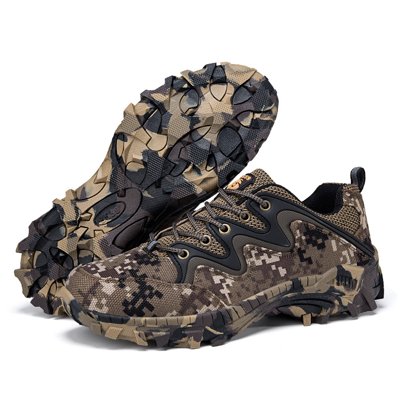 Outdoor Leisure Plus Size Breathable Hiking Shoes Men foto 2