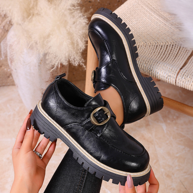 Loafer Thick-soled Single-layer Shoes For Women foto 2