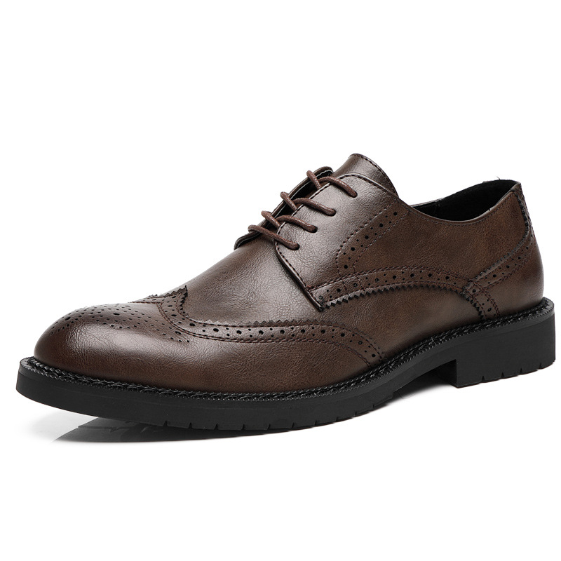 Plus Size Men's Leather Shoes foto 3