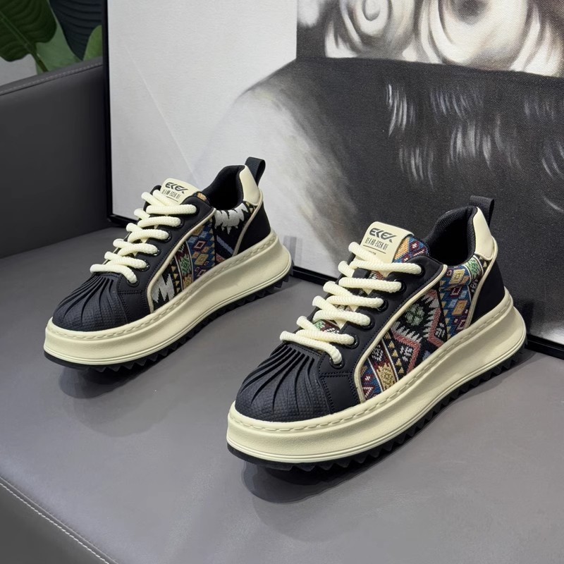 Men's Fashion Printing Soft Bottom Casual Shoes foto 2